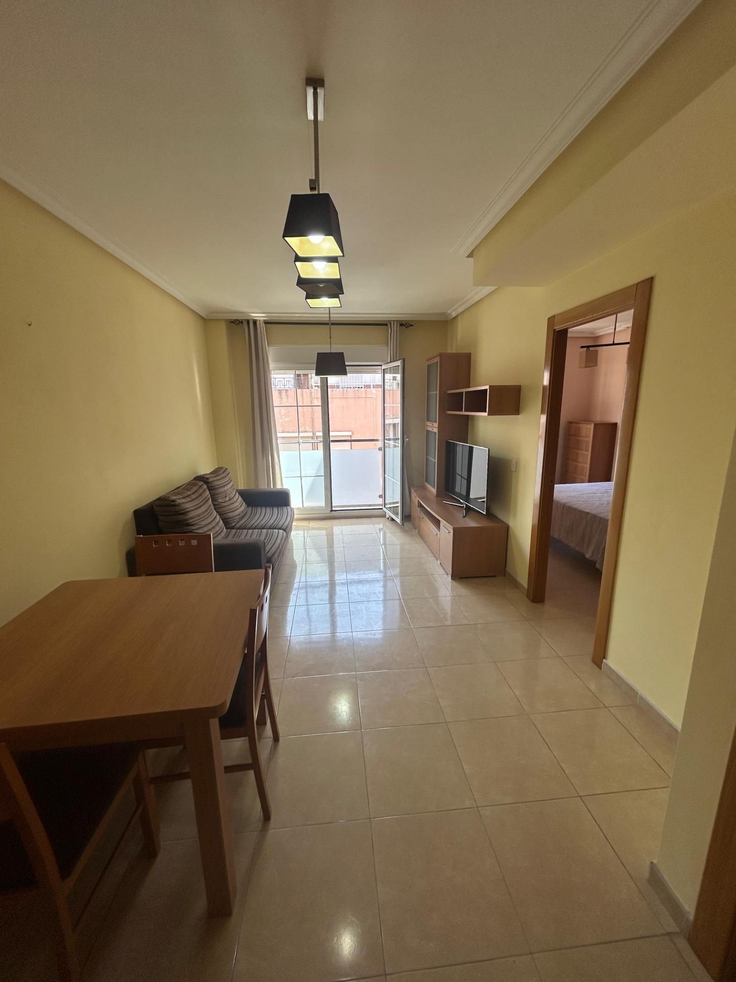 Sala d'estar de Pis de lloguer en  Almería Capital amb Aire condicionat i Calefacció
