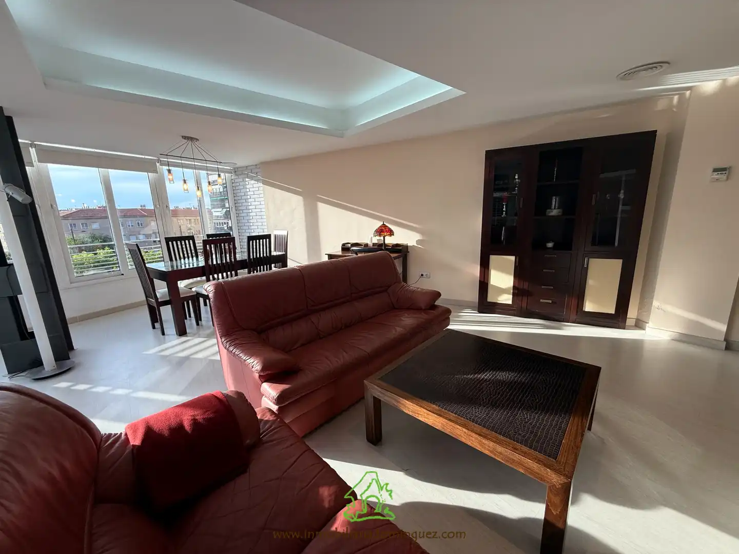 Living room of Flat for sale in Murcia  with Air Conditioner, Furnished and Oven