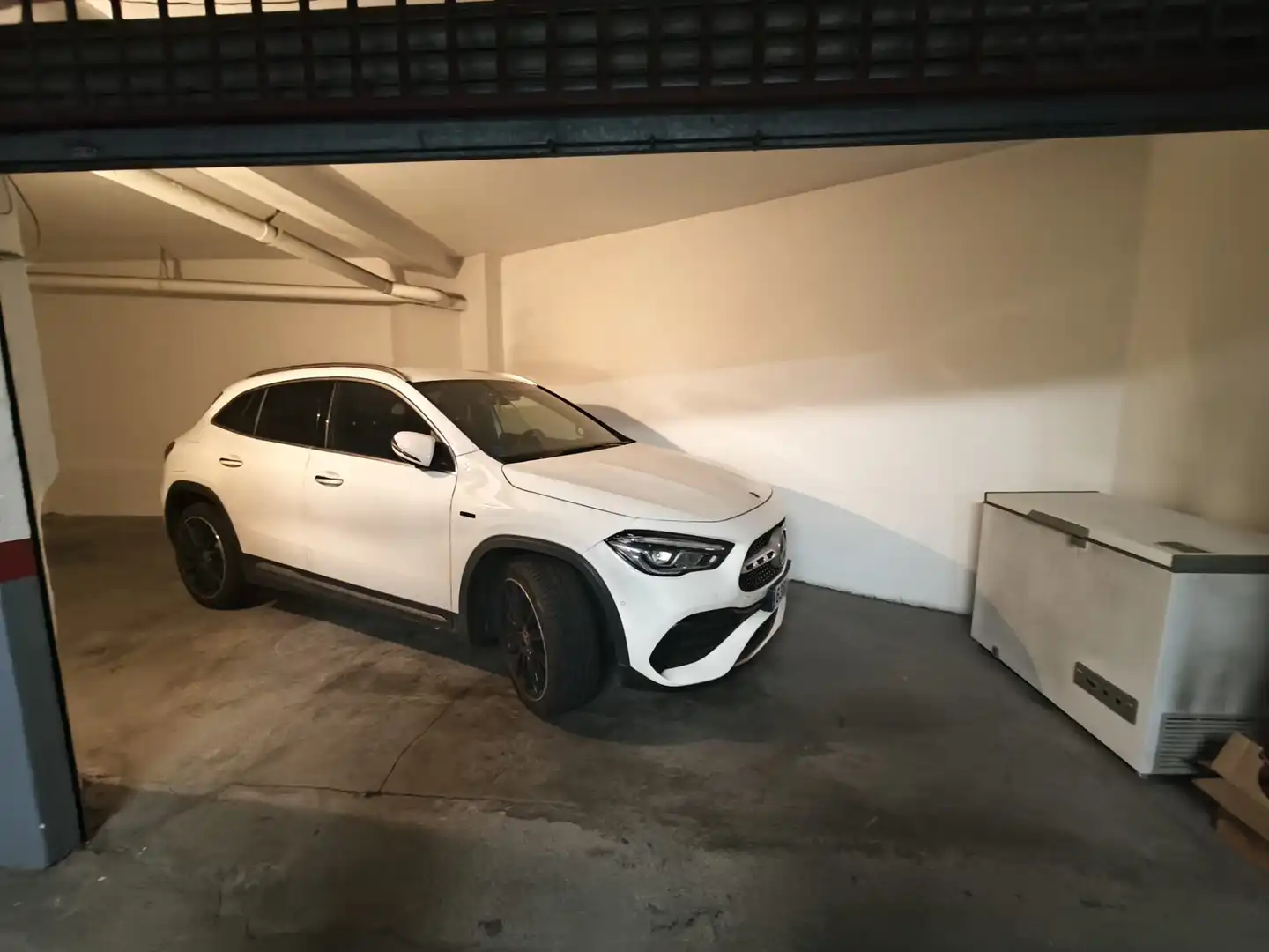 Parking of Flat for sale in Ourense Capital   with Heating, Parquet flooring and Storage room