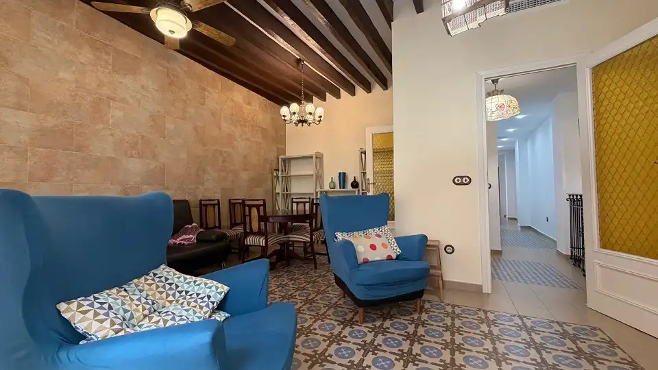 Sala de estar de Piso en venta en Cartagena con Aire acondicionado y Calefacción
