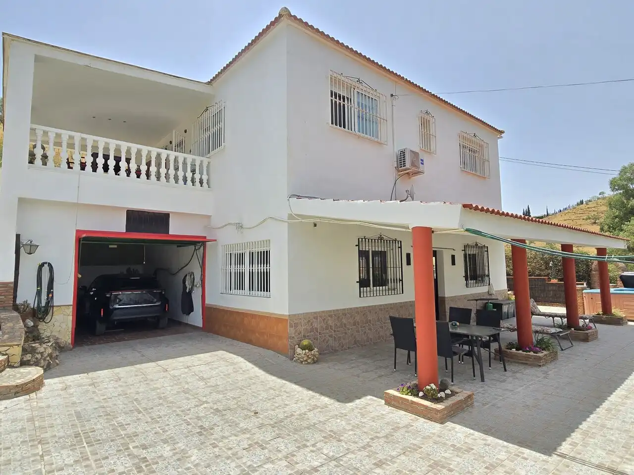 Vista exterior de Casa o chalet en venta en Canillas de Aceituno con Aire acondicionado y Terraza