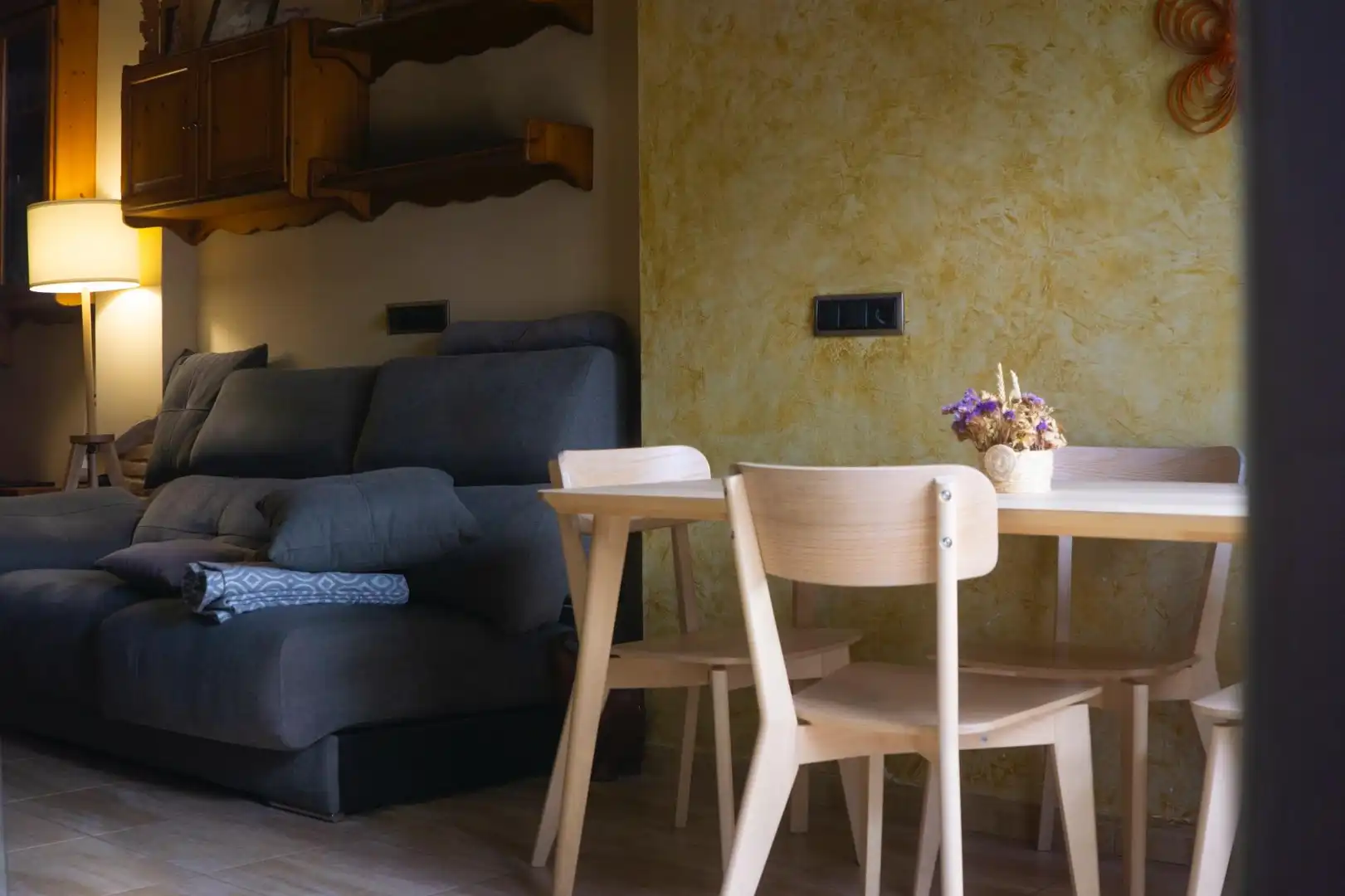 Sala de estar de Casa o chalet en venta en Bocairent con Terraza y Balcón