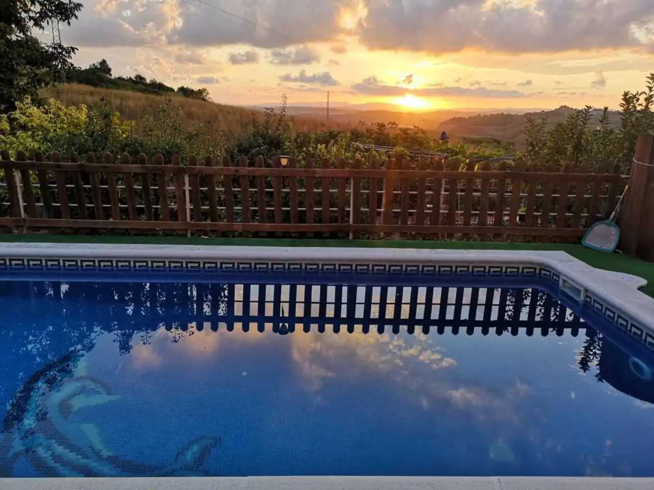 Swimming pool of Houses for sale in Subirats  with Air Conditioner, Heating and Private garden