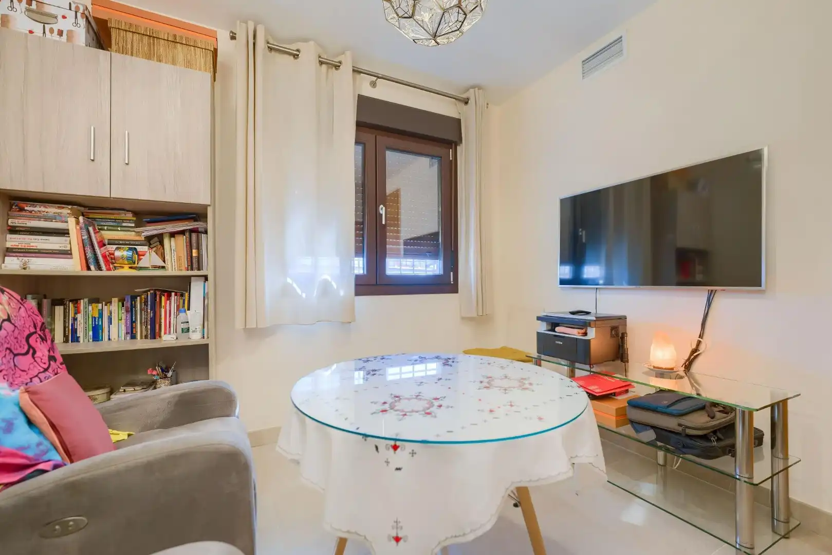 Wohnzimmer von Dachboden zum Verkauf in Sevilla mit Klimaanlage, Heizung und Terrasse