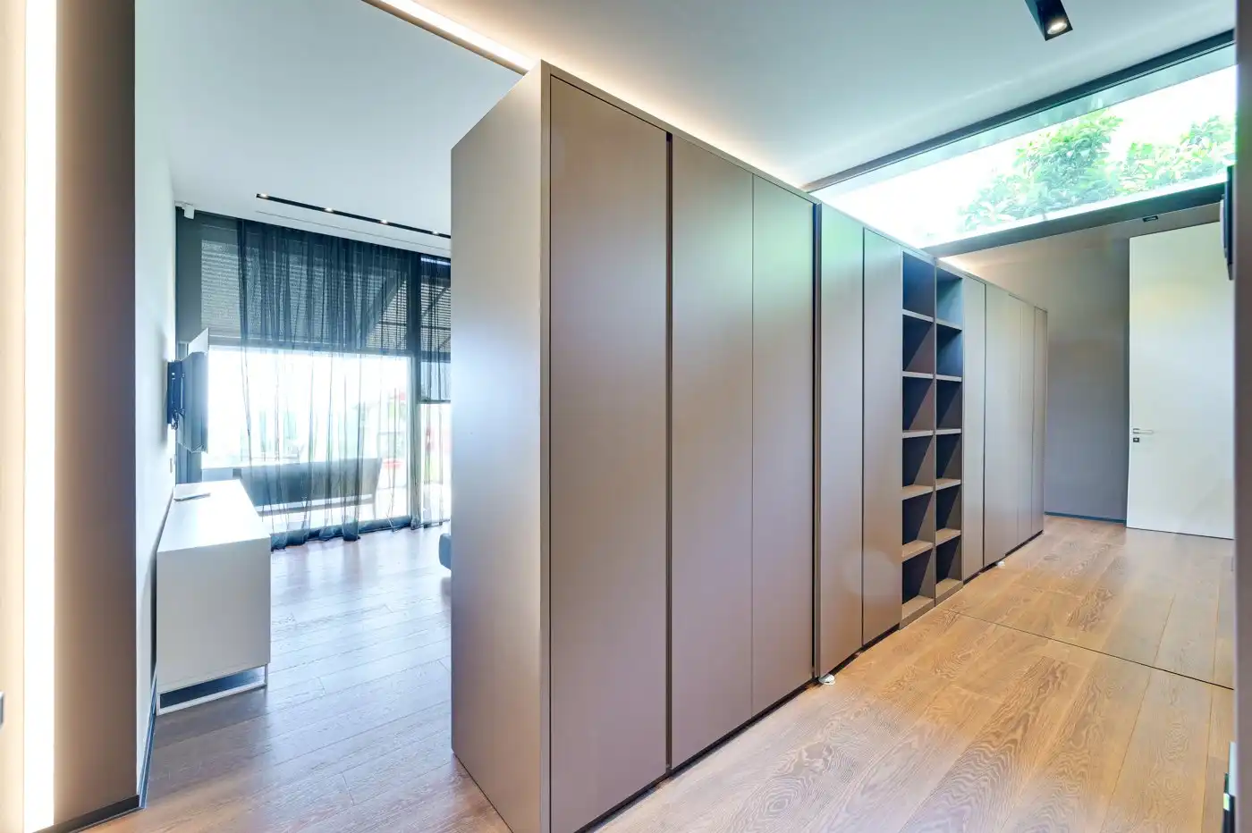 Schlafzimmer von Haus oder Chalet zum Verkauf in Lloret de Mar mit Klimaanlage, Heizung und Privatgarten