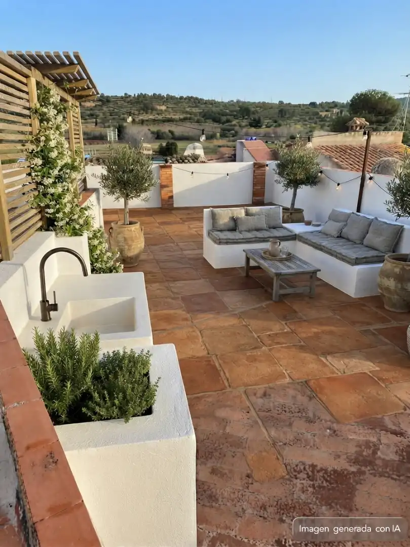 Terrassa de Casa o xalet en venda en La Riera de Gaià amb Terrassa i Traster