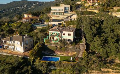 Vista exterior de Casa o xalet en venda en Santa Cristina d'Aro amb Aire condicionat, Calefacció i Jardí privat