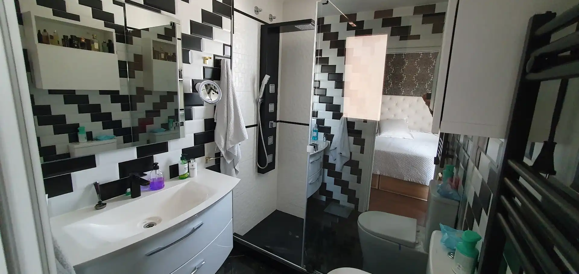 Baño de Casa o chalet en venta en Gandia con Aire acondicionado, Calefacción y Jardín privado