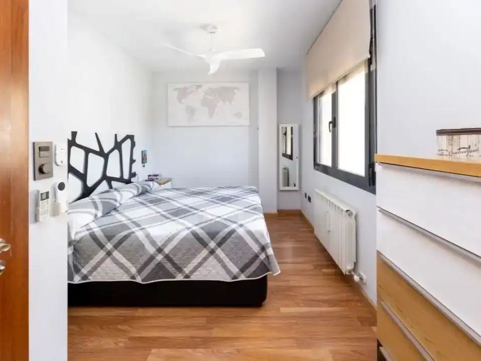 Bedroom of Flat for sale in Armilla  with Air Conditioner and Balcony