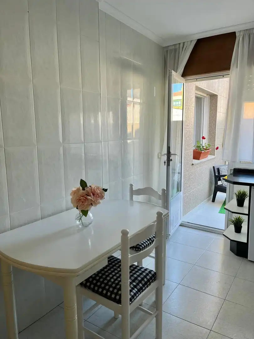 Balcony of Flat for rent in O Grove  