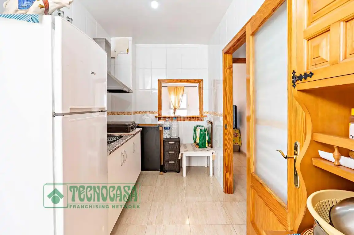 Kitchen of Flat for sale in Vícar  with Air Conditioner, Heating and Private garden