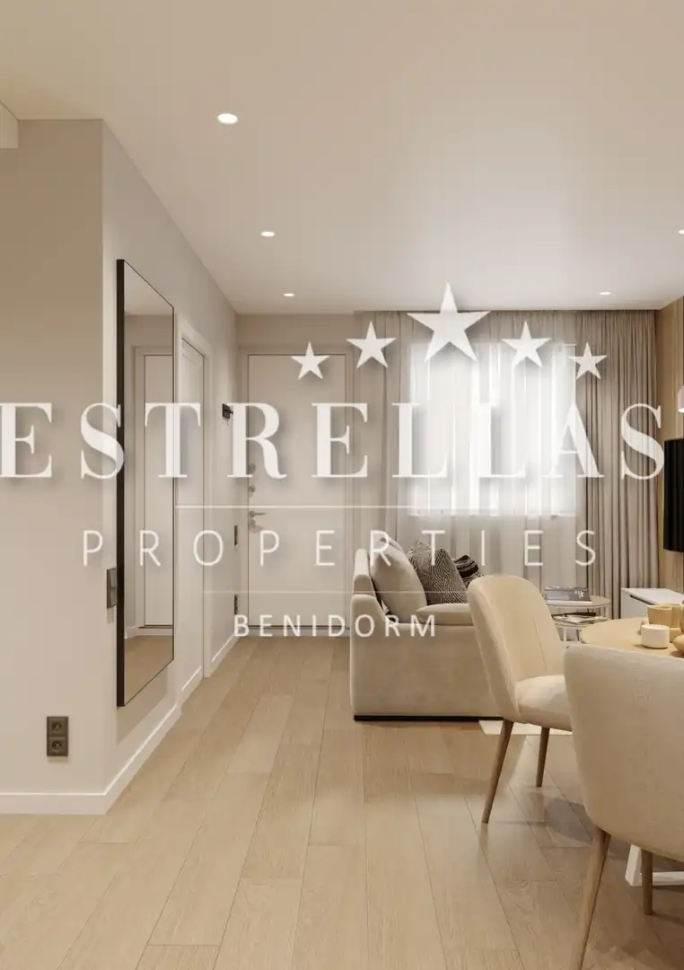 Habitación de Apartamento en venta en Benidorm con Aire acondicionado, Calefacción y Jardín privado