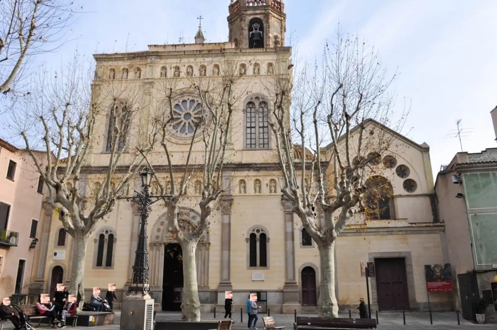 Exterior view of Flat for sale in Mataró  with Air Conditioner, Heating and Terrace