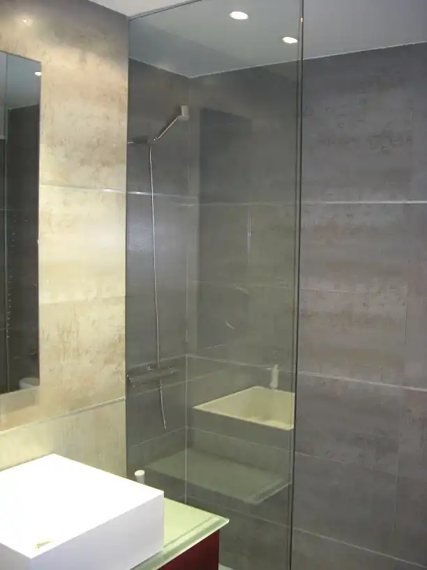 Badezimmer von Maisonette zur Miete in Torrelodones mit Heizung, Privatgarten und Möbliert