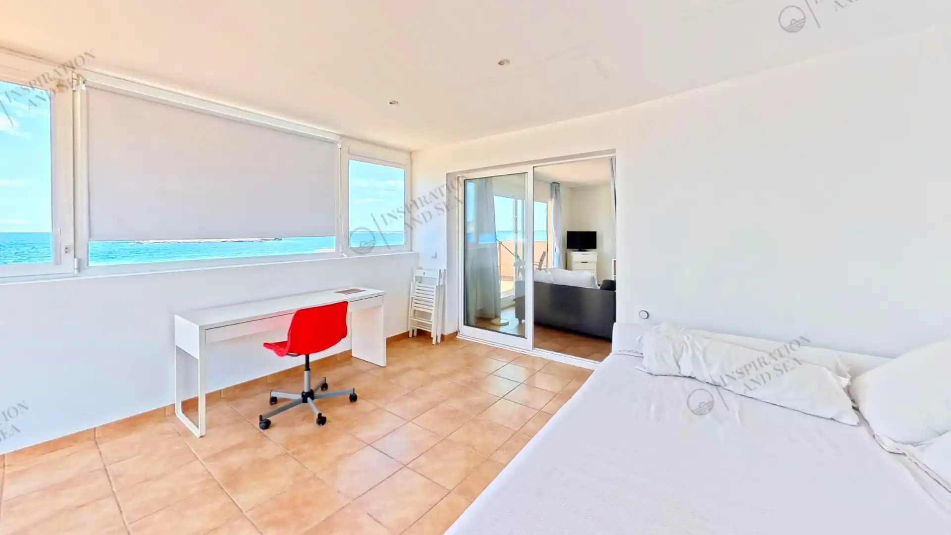 Balcony of Flat for sale in Santa Eulària des Riu  with Air Conditioner and Terrace