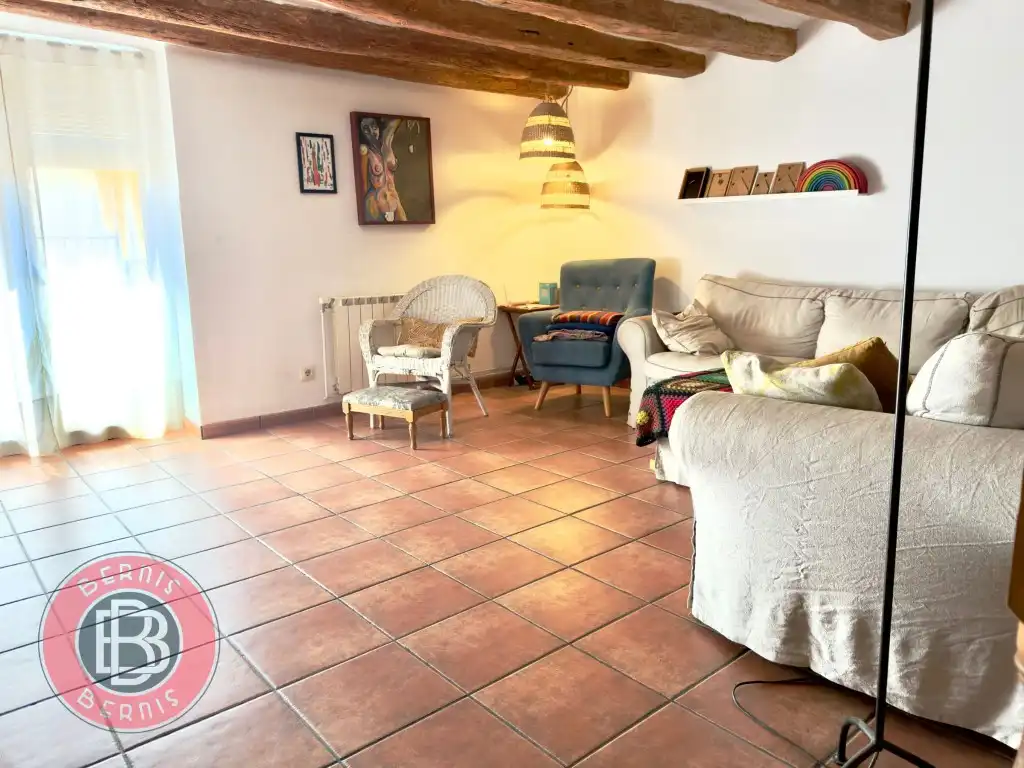 Sala d'estar de Casa adosada en venda en Piera