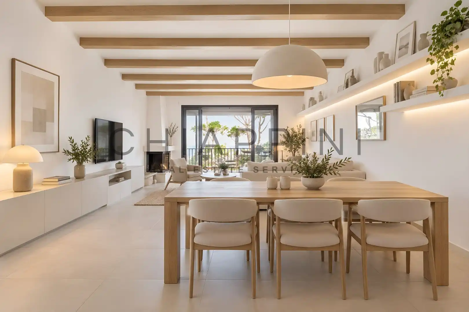 Wohnzimmer von Wohnung zum Verkauf in Calella de Palafrugell