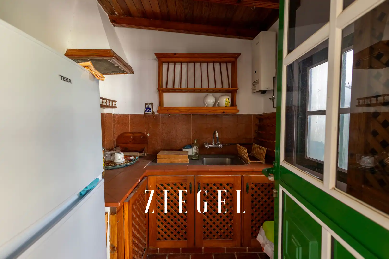Kitchen of Houses for sale in San Cristóbal de la Laguna  with Private garden, Terrace and Storage room