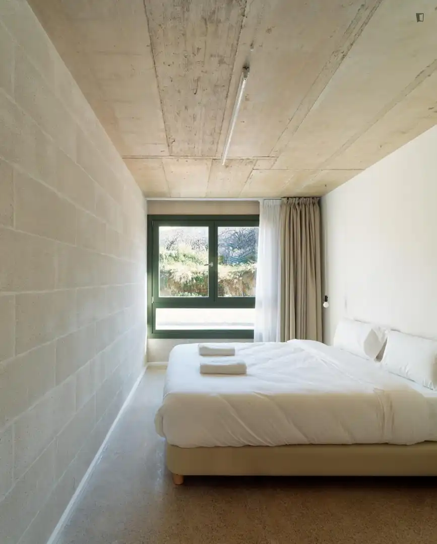 Bedroom of Apartments for rent in Barcelona  with Air Conditioner, Heating and Furnished