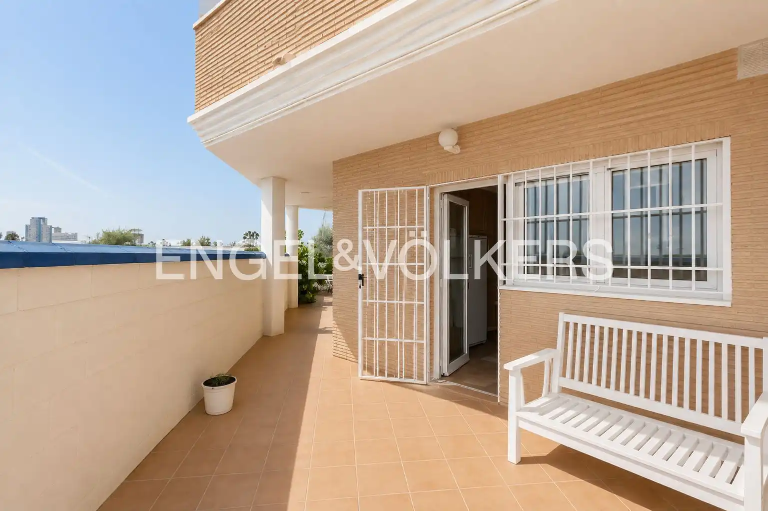 Terraza de Casa adosada de alquiler en Puçol con Calefacción, Jardín privado y Terraza