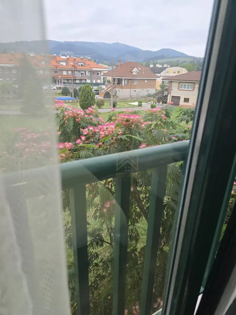 Terrasse von Wohnung zur Miete in Piélagos mit Heizung, Parkett und Möbliert