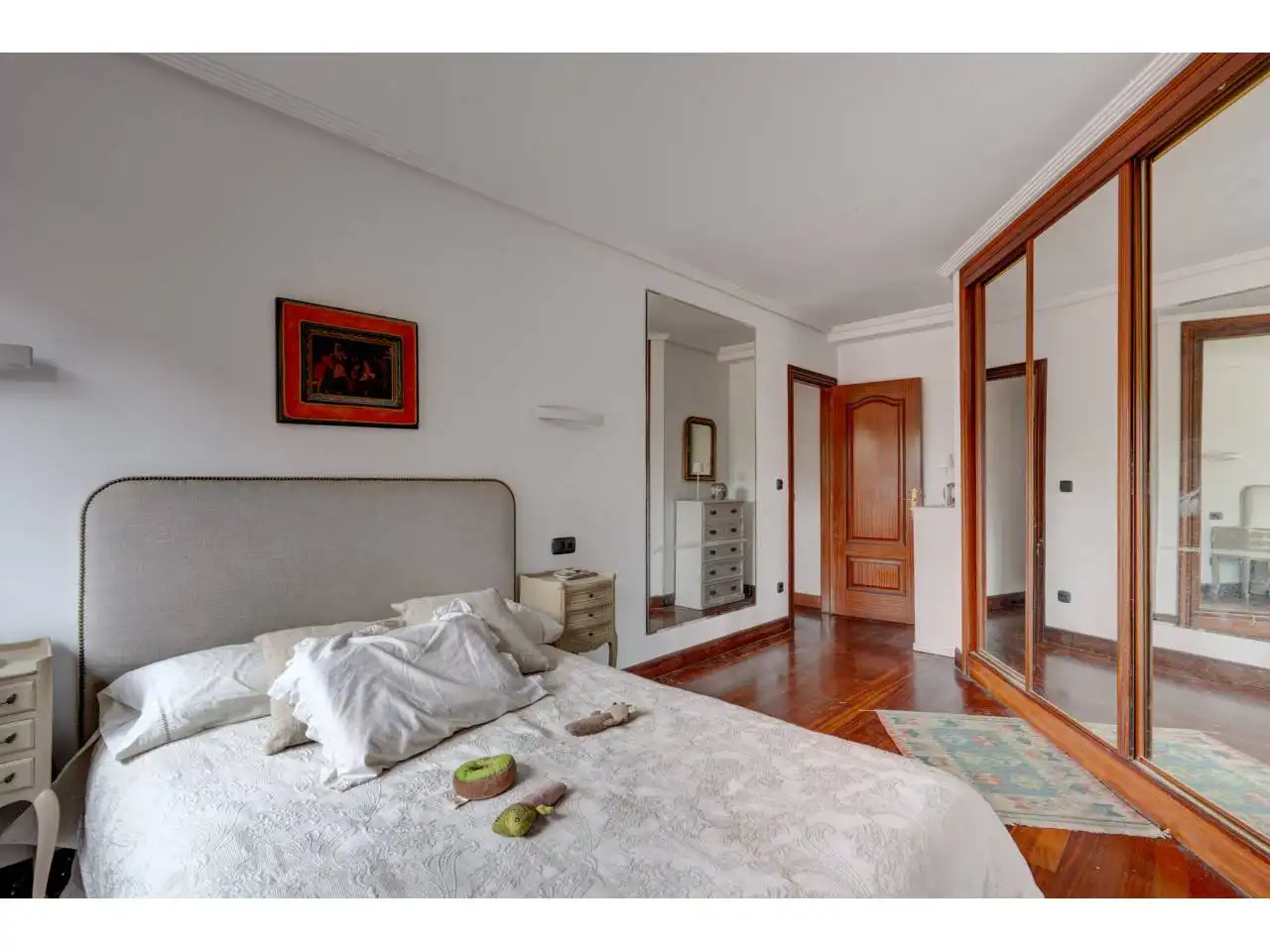 Bedroom of Flat for sale in Donostia - San Sebastián   with Heating, Private garden and Terrace