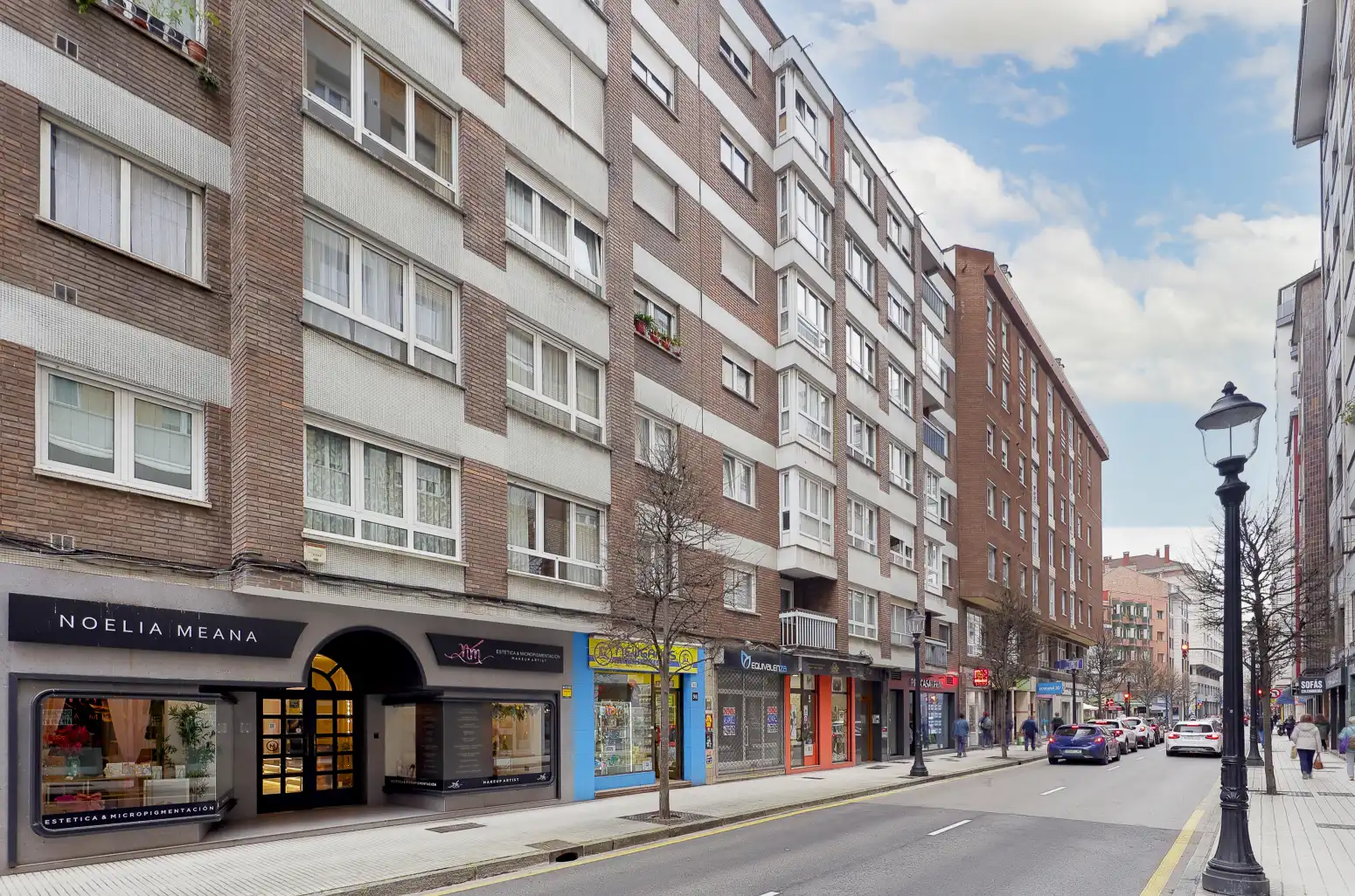Vista exterior de Piso en venta en Gijón  con Calefacción, Parquet y Terraza