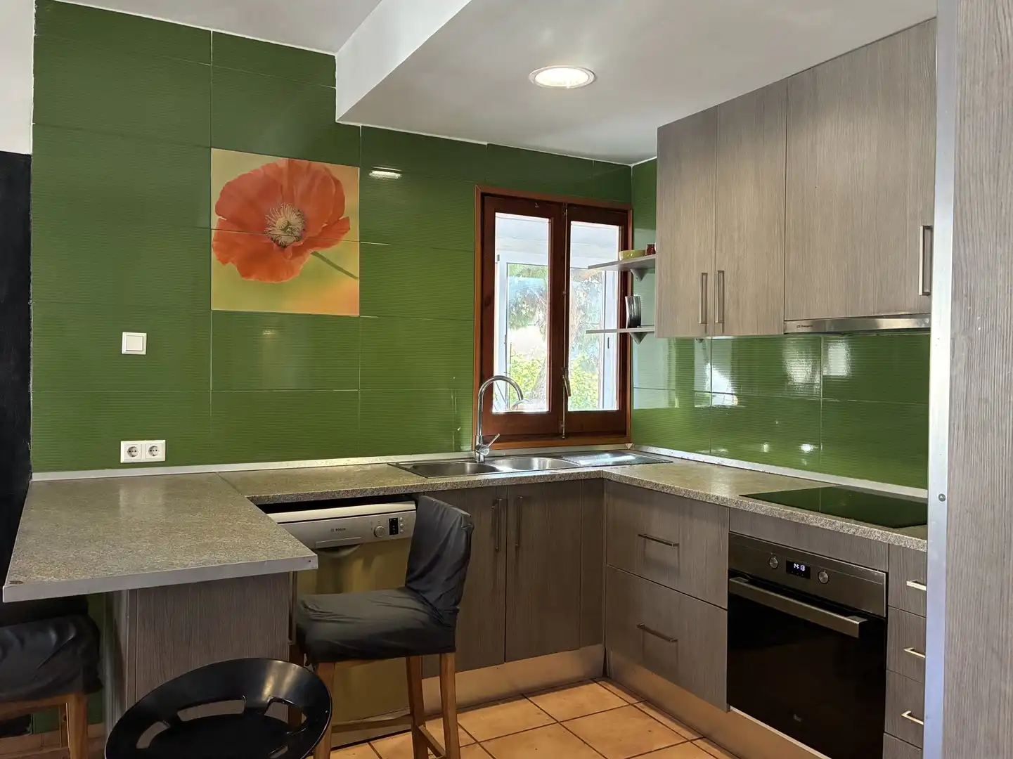 Cocina de Casa adosada en venta en Sant Feliu de Guíxols con Calefacción, Trastero y Balcón