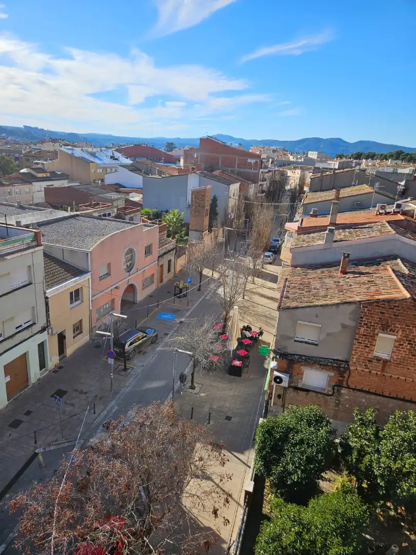 Vista exterior de Piso en venta en Piera con Calefacción, Terraza y Amueblado
