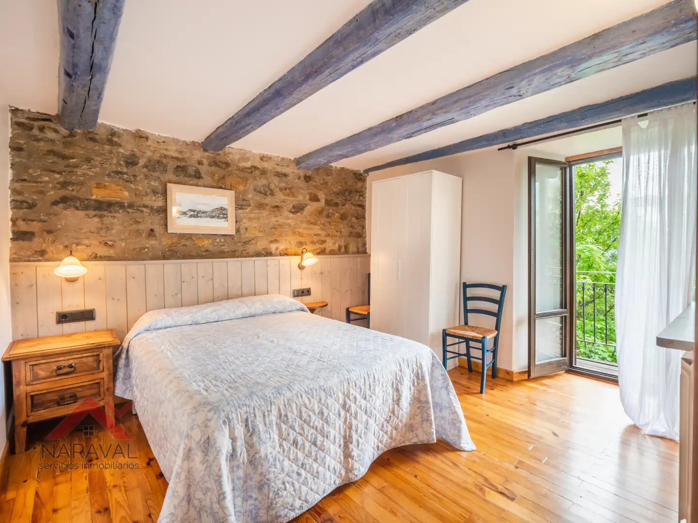 Habitación de Casa o chalet en venta en Fiscal con Aire acondicionado, Calefacción y Jardín privado