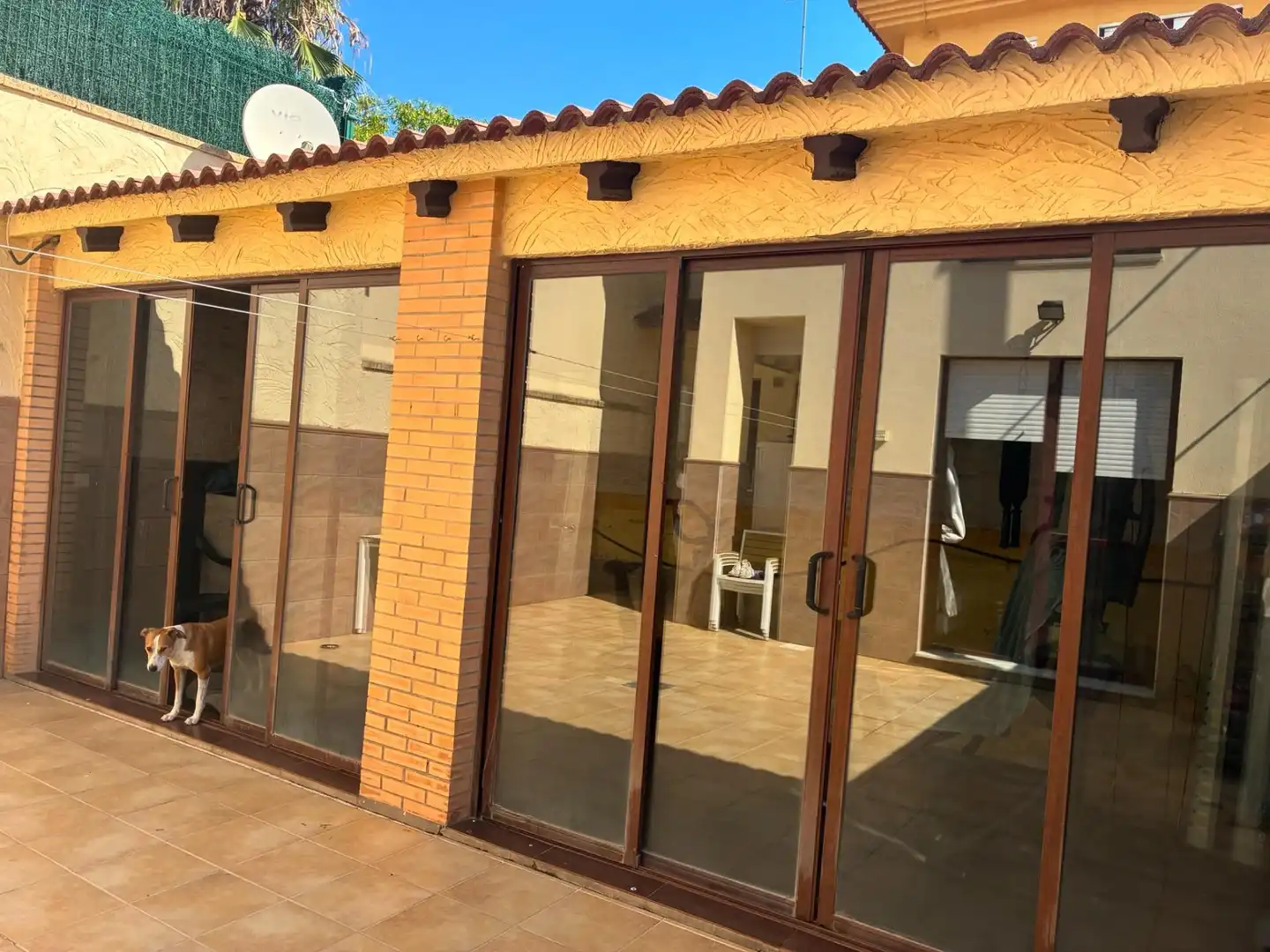 Vista exterior de Casa adosada en venta en Gibraleón