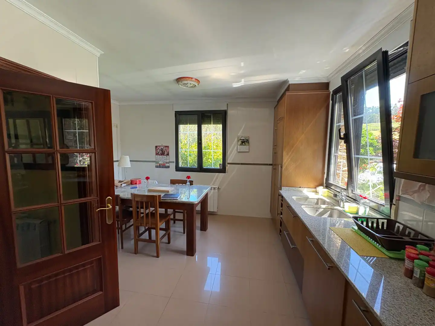 Cocina de Casa o chalet en venta en Cedeira con Calefacción, Jardín privado y Horno