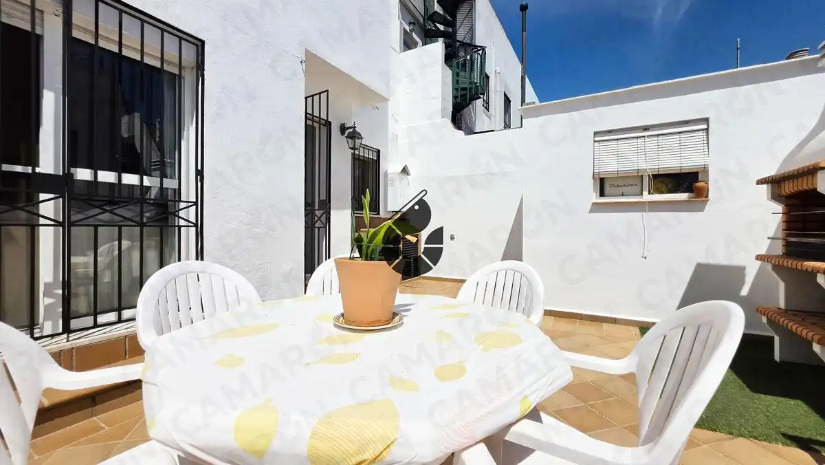 Terraza de Casa adosada en venta en Castilleja de la Cuesta con Aire acondicionado y Balcón