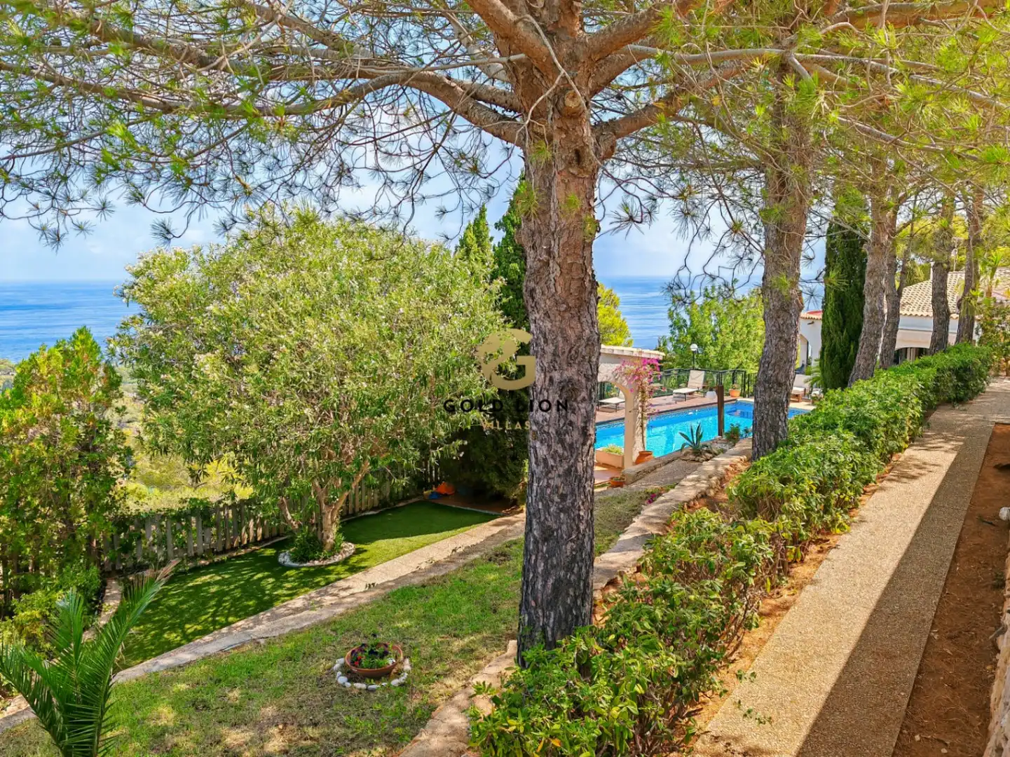 Garden of Houses for sale in Dénia  with Air Conditioner, Heating and Private garden