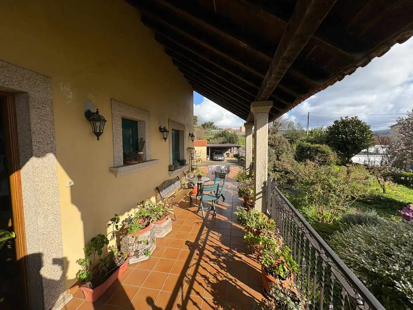 Terraza de Casa o chalet en venta en Narón con Calefacción, Jardín privado y Parquet