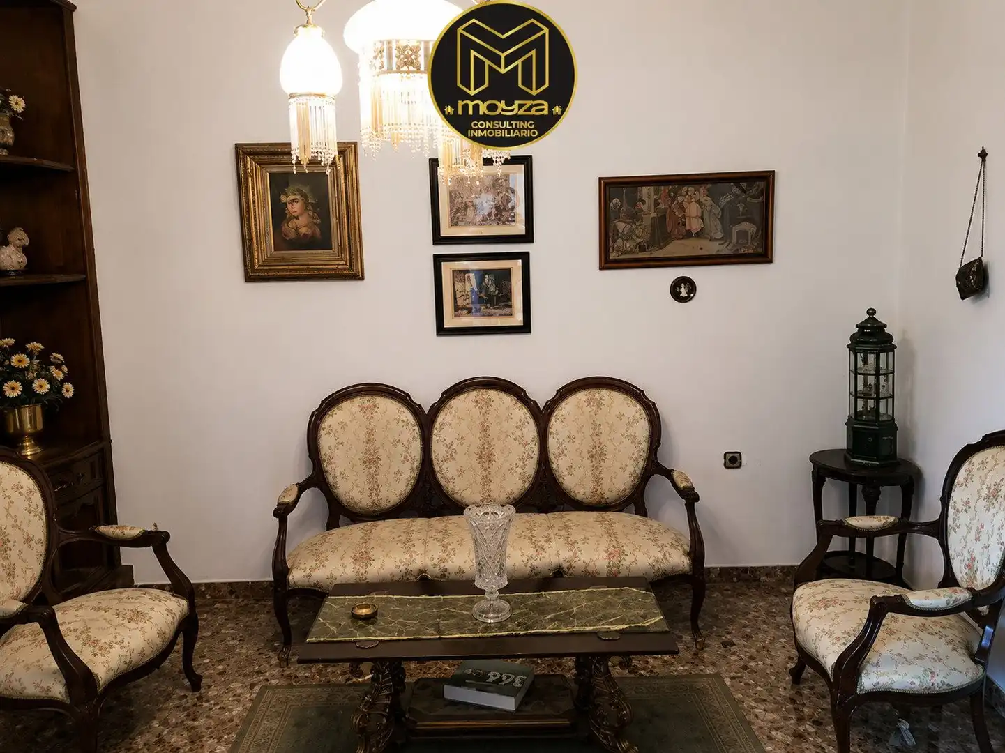 Sala de estar de Casa o chalet en venta en Baena con Aire acondicionado, Calefacción y Terraza
