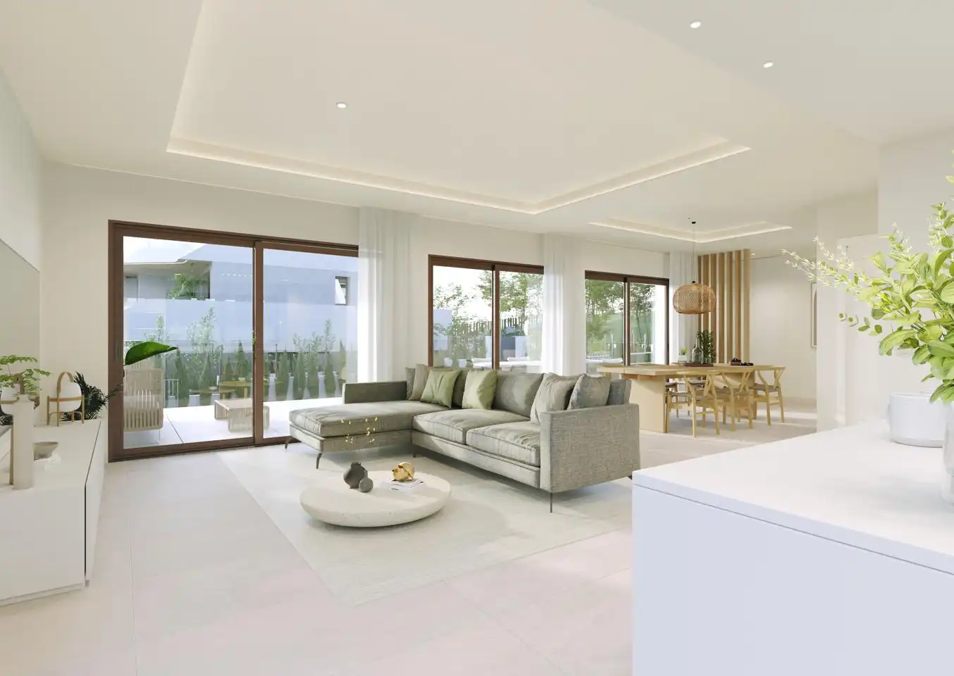 Sala de estar de Piso en venta en Calvià con Aire acondicionado y Terraza