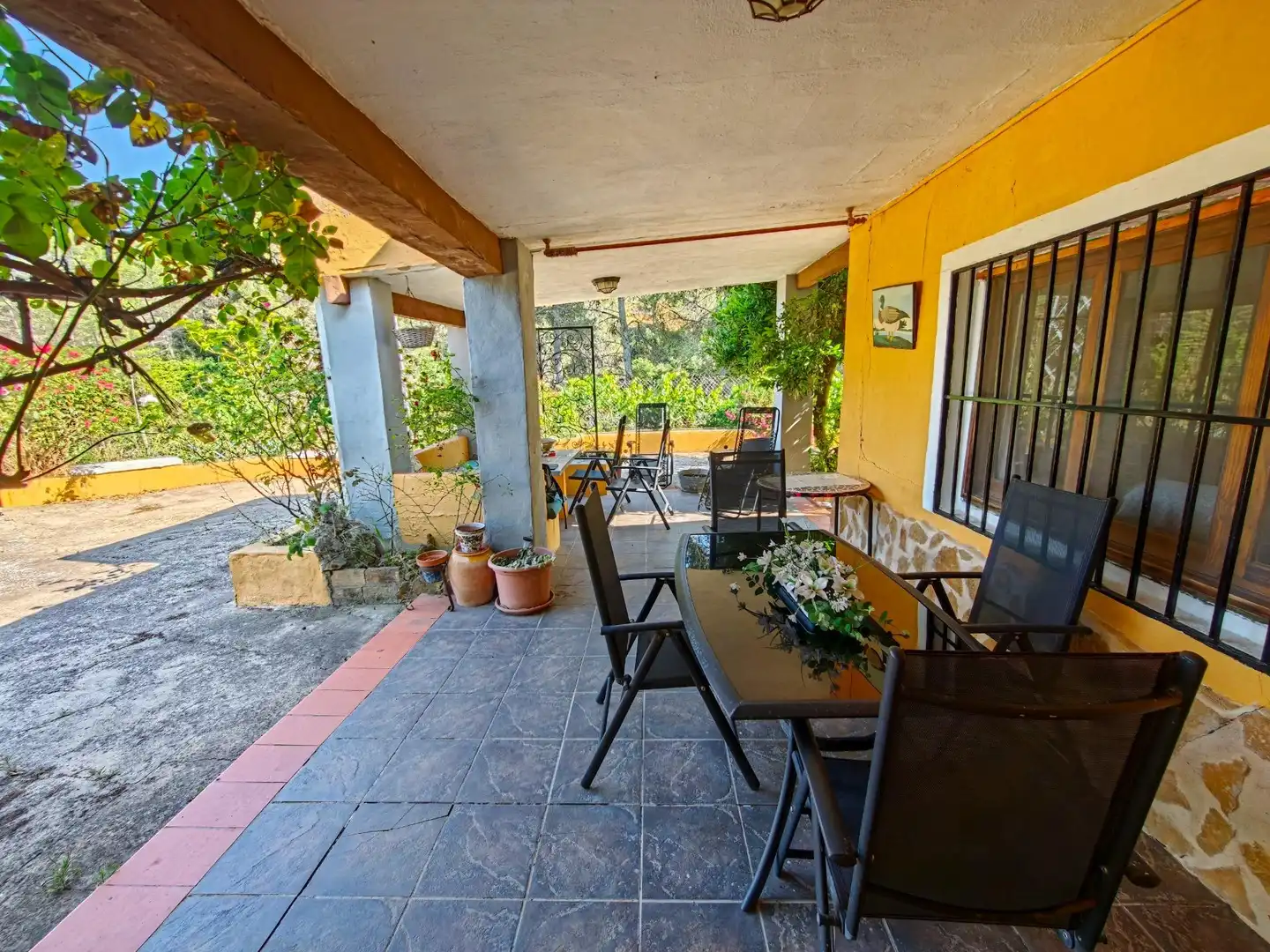 Terrace of Houses for sale in Yátova  with Private garden, Terrace and Storage room