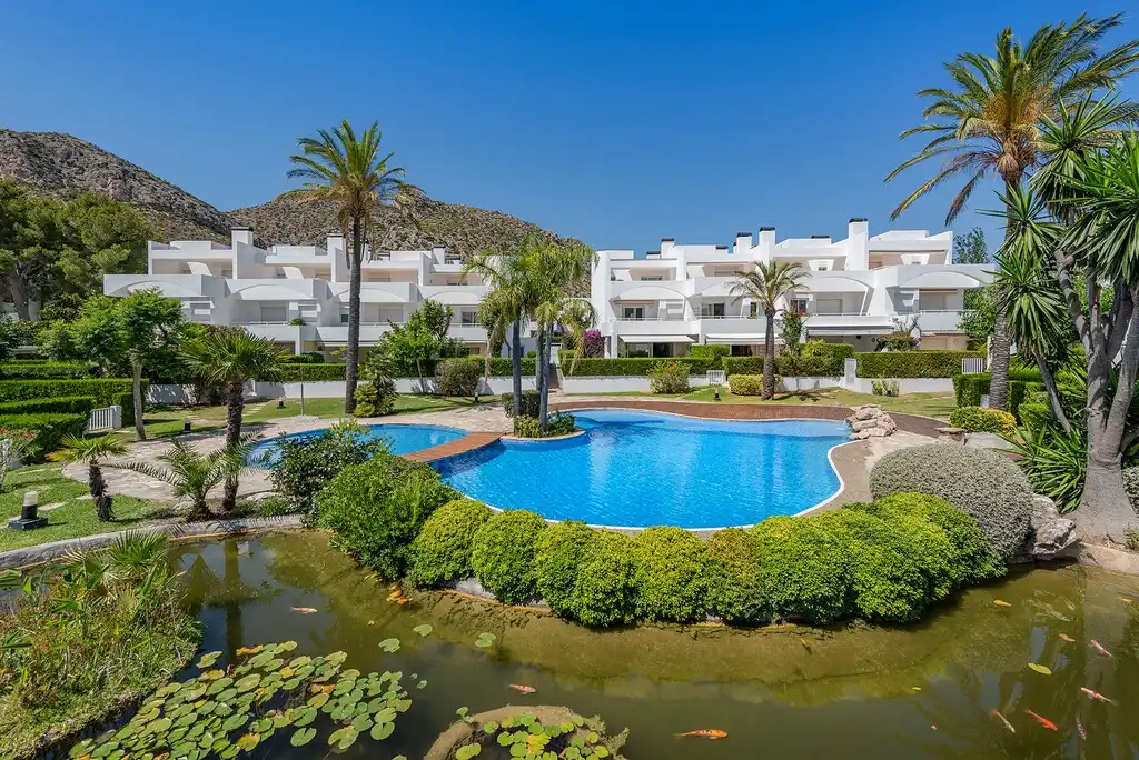 Exterior view of Detached homes for sale in Pollença  with Air Conditioner, Private garden and Terrace