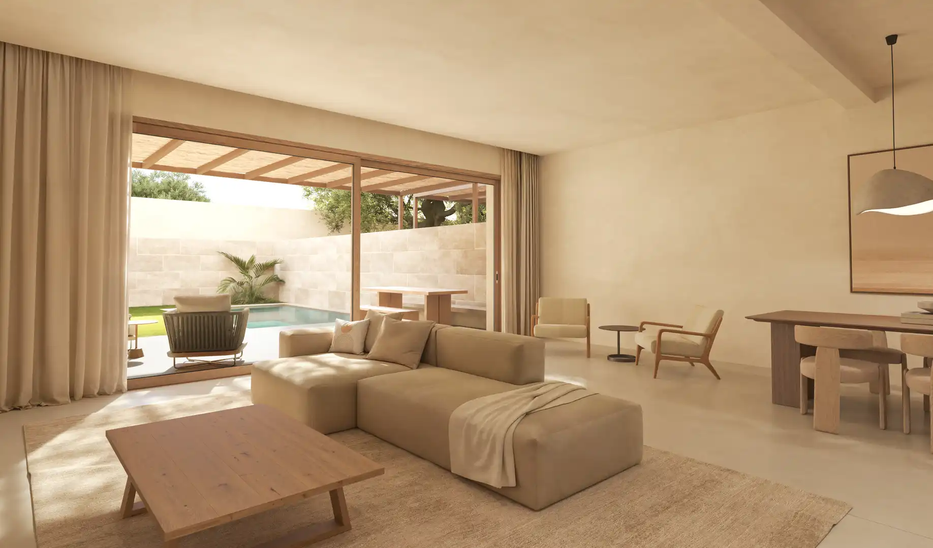 Casa amb piscina en venda a Santanyí Poble, imagen 4