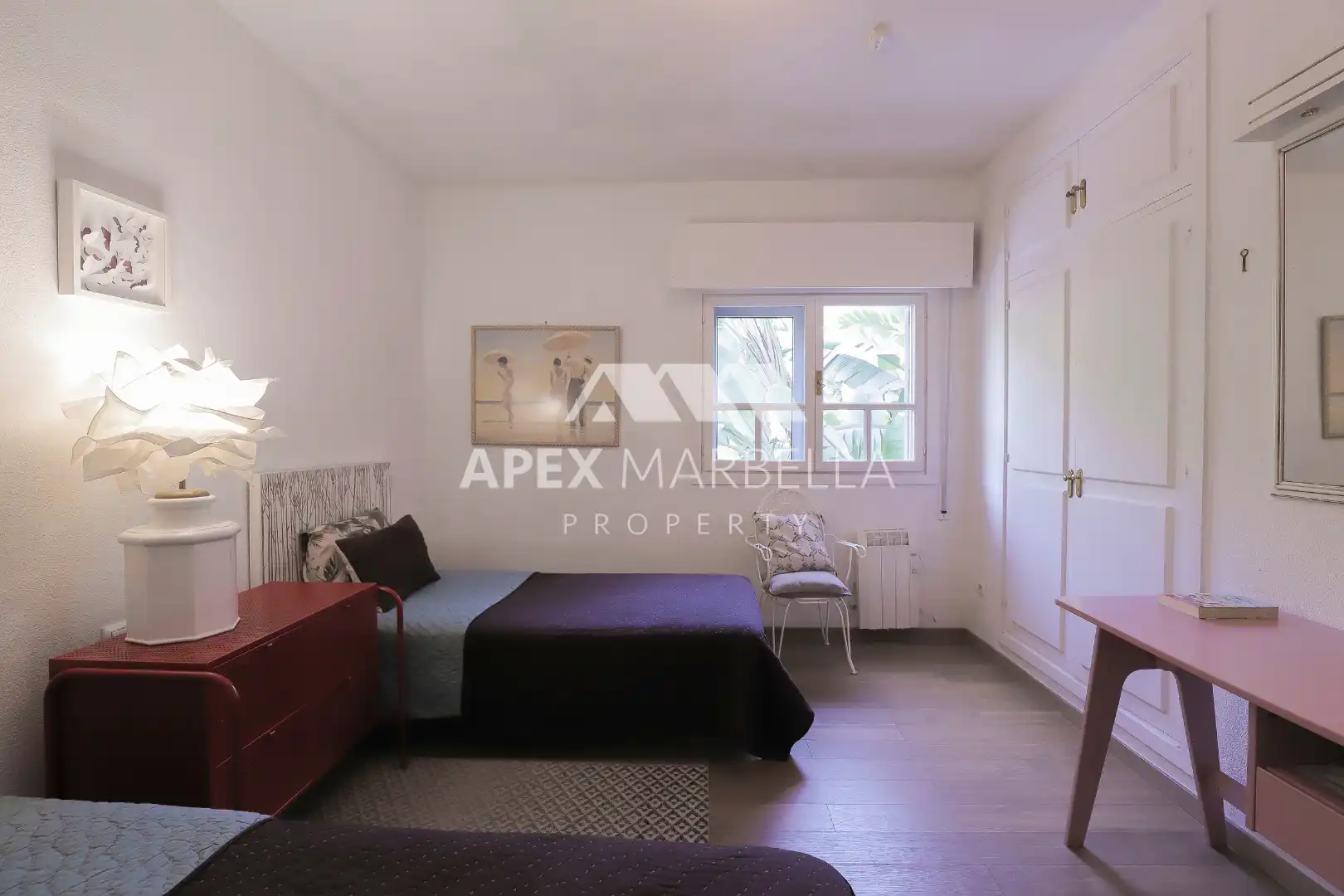 Schlafzimmer von Wohnung zum Verkauf in Marbella mit Klimaanlage, Terrasse und Möbliert