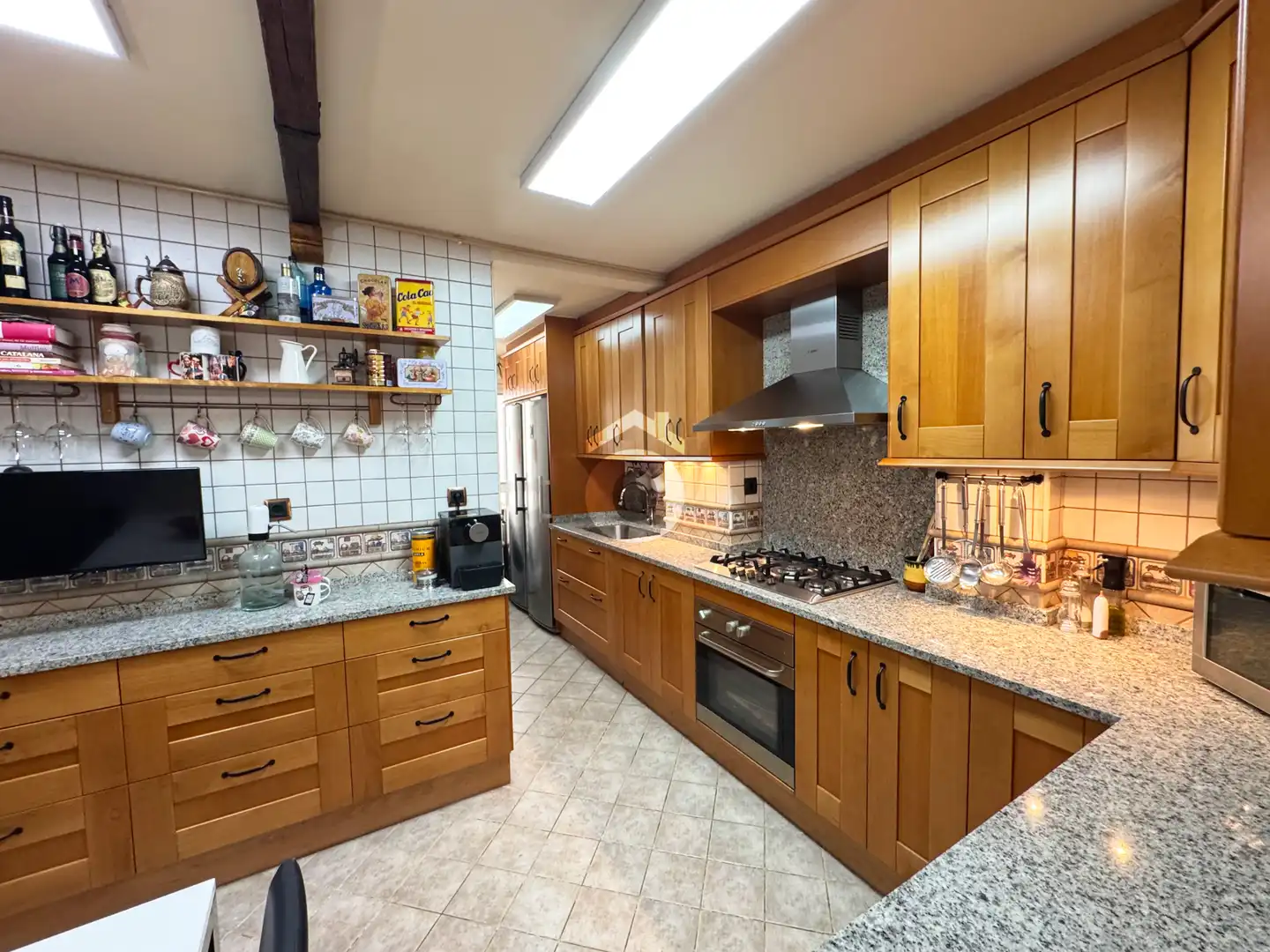 Kitchen of Flat for sale in Martorell  with Air Conditioner, Heating and Parquet flooring