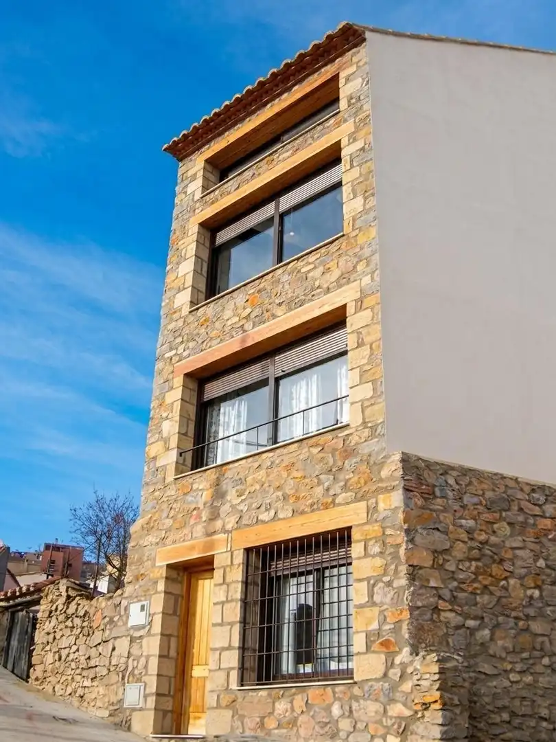 Vista exterior de Casa o chalet en venta en Benafigos con Terraza, Amueblado y Balcón