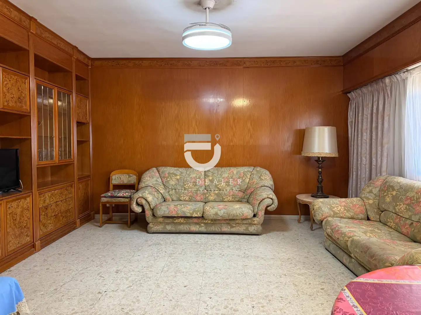Sala d'estar de Pis en venda en Gandia amb Aire condicionat i Balcó