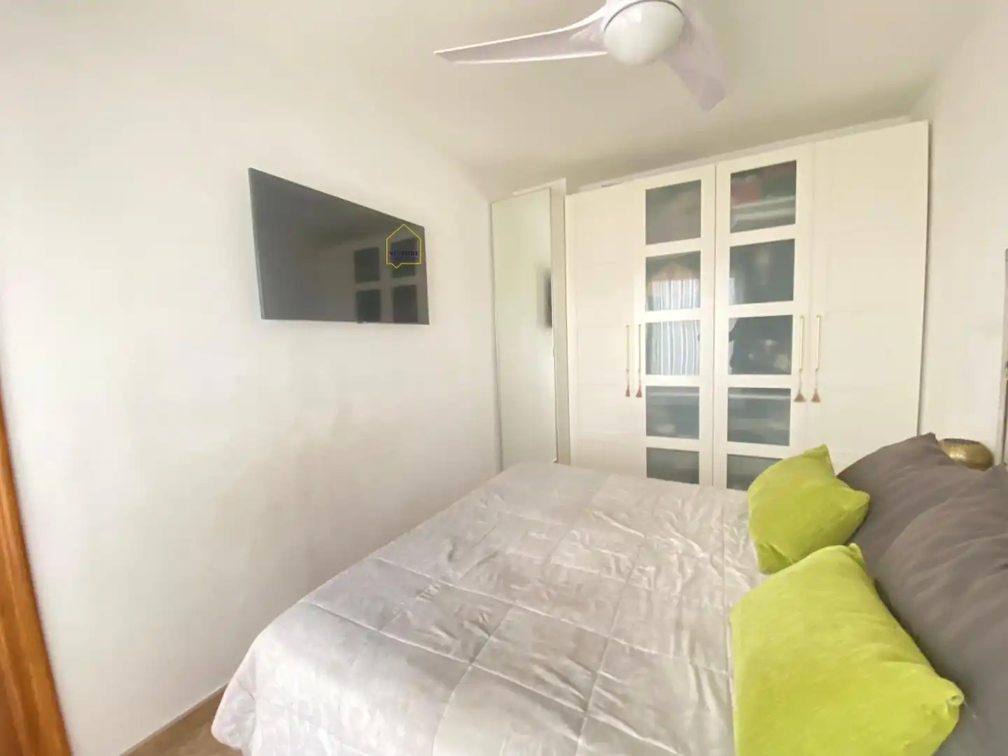 Schlafzimmer von Dachboden zum Verkauf in Lorca mit Klimaanlage, Heizung und Terrasse