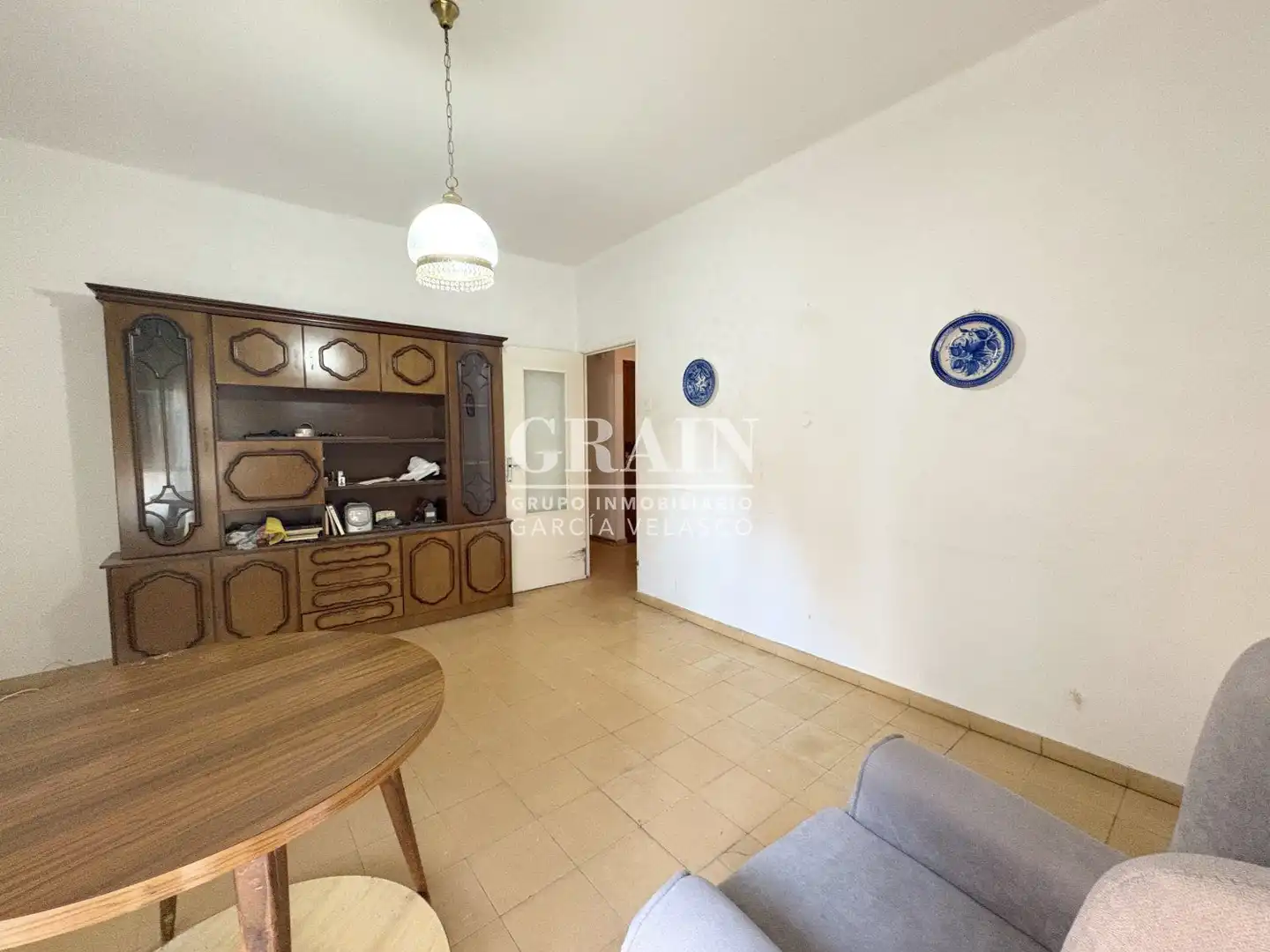 Sala de estar de Apartamento en venta en Albacete con Balcón