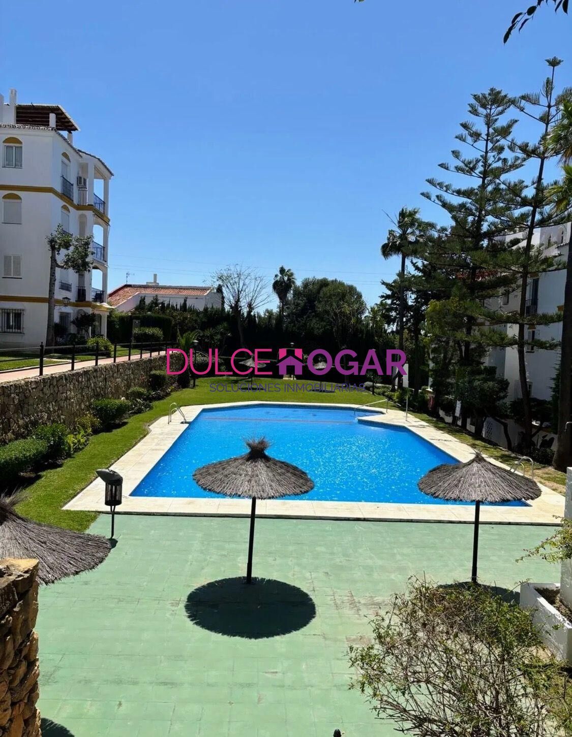 Garden of Flat for sale in Estepona  with Air Conditioner, Private garden and Terrace