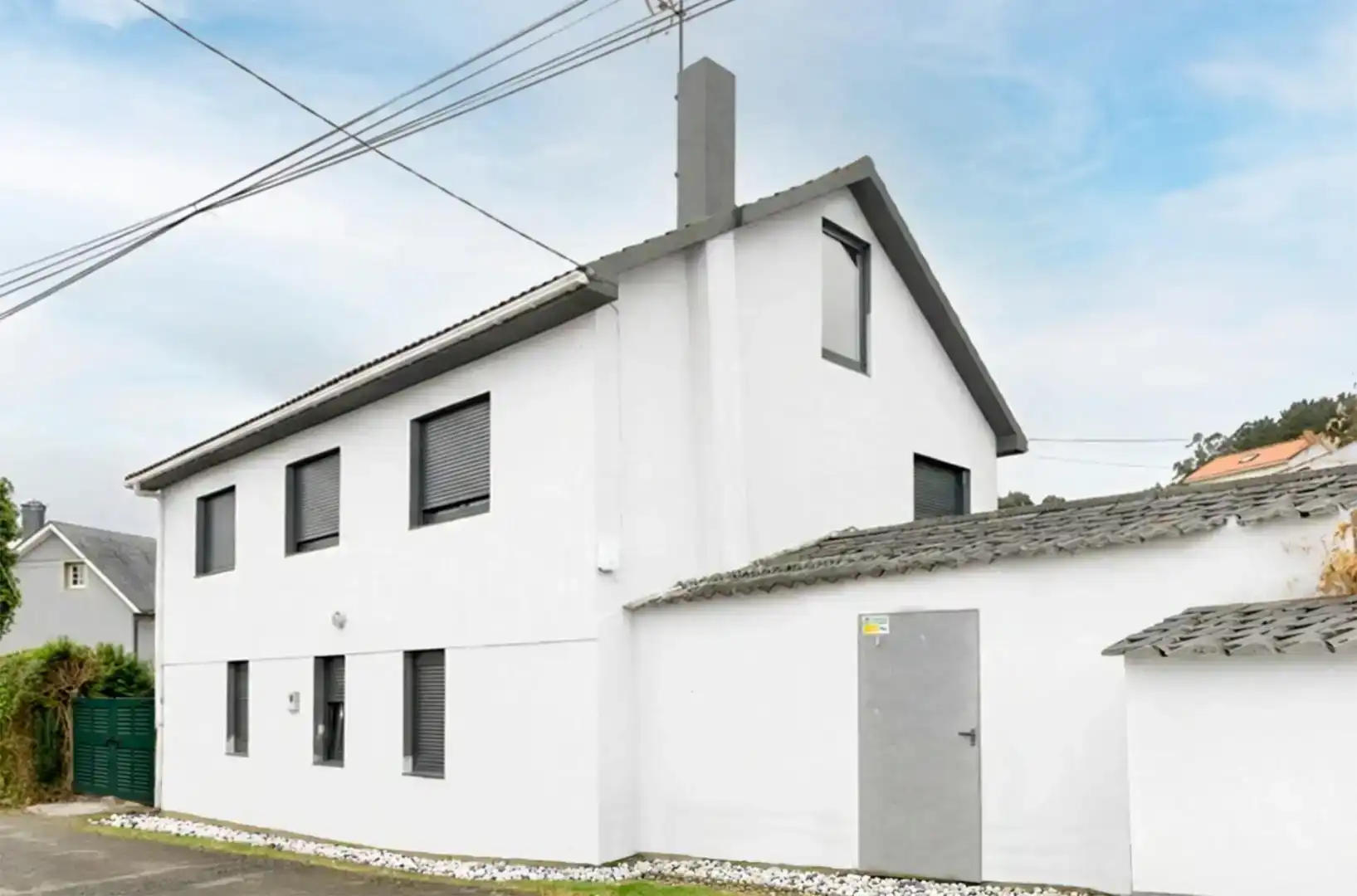 Vista exterior de Casa o xalet en venda en Carballo