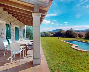 Jardí de Finca rústica de lloguer en Sineu amb Aire condicionat, Calefacció i Terrassa