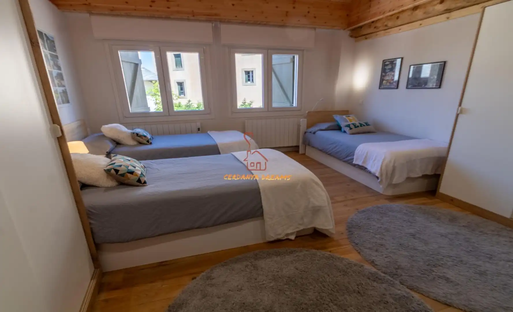 Bedroom of Ground floor for sale in Osséja  with Heating, Parquet flooring and Storage room